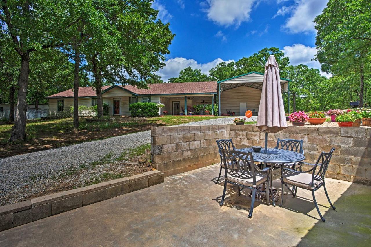 Lake Texoma Cabin - 1 Mi To Park And Boat Ramp! Willow Spring エクステリア 写真